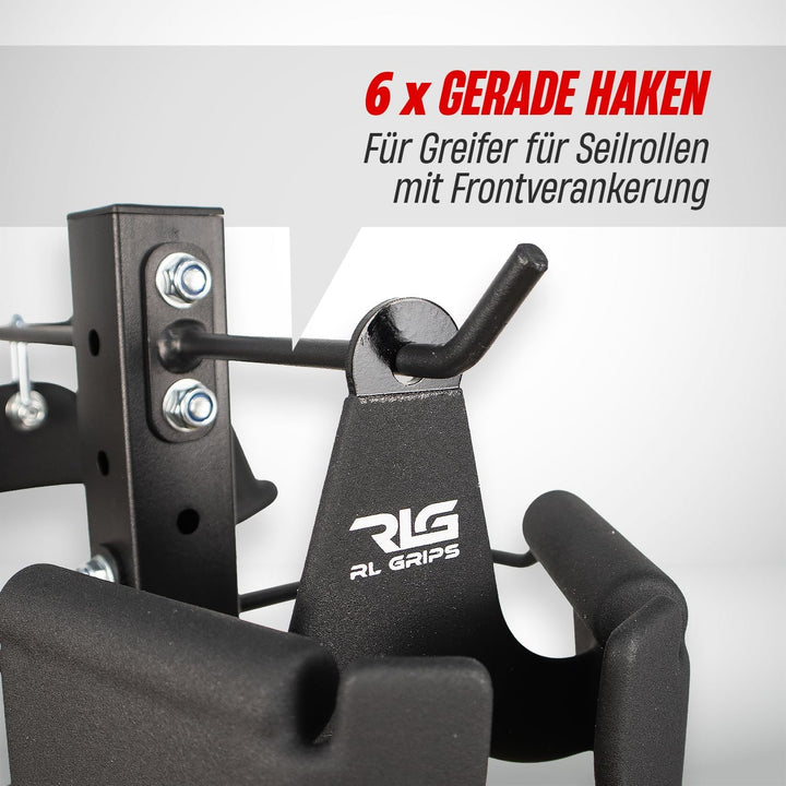 RL Grips – Aufbewahrungsständer für Kabelzug-Griffe – Modularer, Vertikaler Gym-Griffhalter – Bodens