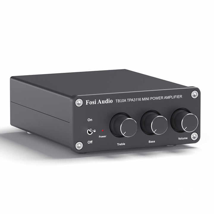 Fosi Audio TB10A 2 Kanal Stereo Audio Verstärker Empfänger Mini Hi-Fi Class D Vollverstärker 2.0CH f