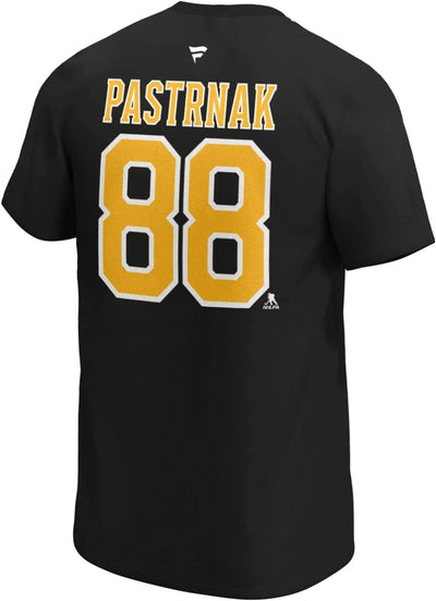 Fanatics Boston Bruins NHL Shirt #88 David Pastrnak M Schwarz, M Schwarz