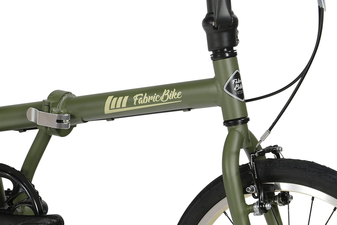 FabricBike Klappfahrrad, Alu-Rahmen, Single Speed, klapprad 20 Zoll, Folding, klapp Fahrrad, Klappra