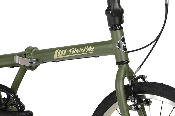 FabricBike Klappfahrrad, Alu-Rahmen, Single Speed, klapprad 20 Zoll, Folding, klapp Fahrrad, Klappra