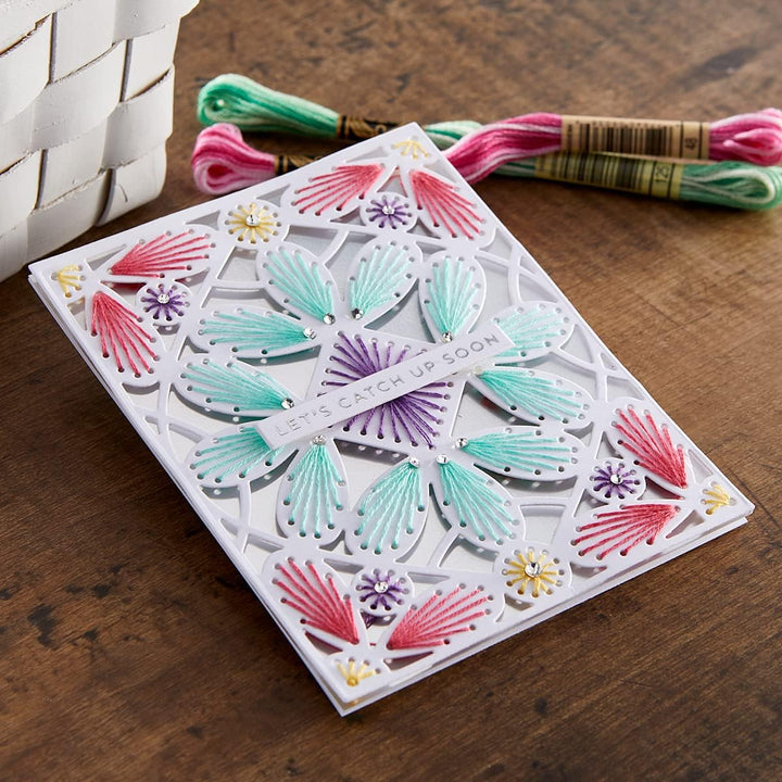 SPELLBINDERS PAPERCRAFTS, INC S5-503 Geätzte Stanzschablonen, Metall, bronze