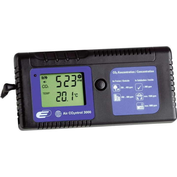 TFA Dostmann Airco2ntrol 3000 CO2-Messgerät, zur Überwachung der CO2-Konzentration, akustischer Alar