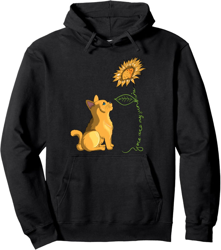 You Are My Sunshine Stubentiger Katze Kater Katzenbesitzer Pullover Hoodie