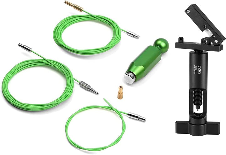 BESNIN Interne Kabelführung Kit +Schlauchschneider Fahrrad Werkzeug Set, Fahrrad Internes Kabelführu