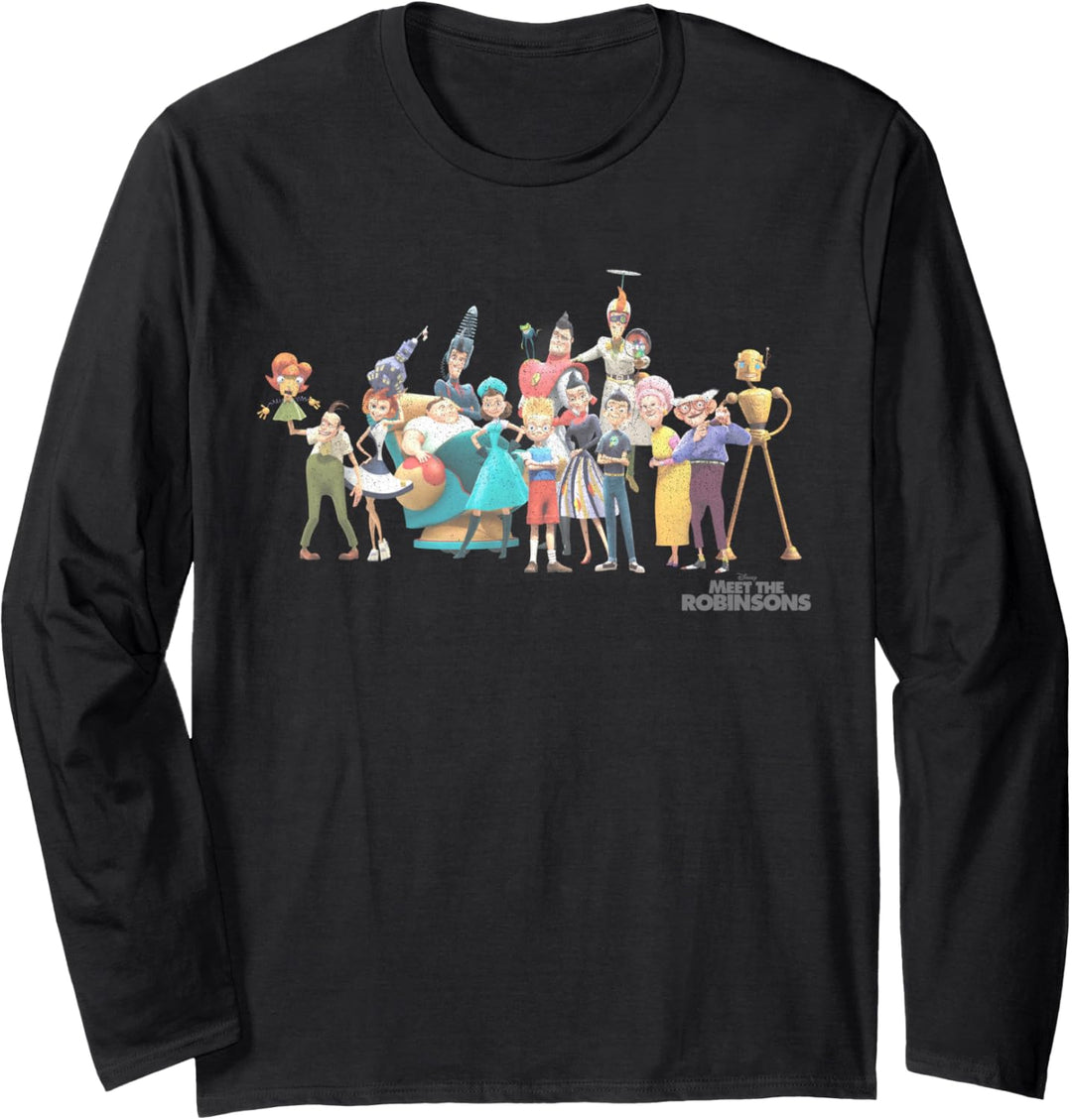 Disney Meet The Robinsons Family Portrait Langarmshirt