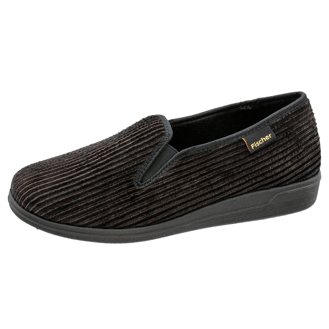 Fischer Herren Frank Niedrige Hausschuhe 39 EU Braun Mocca 714, 39 EU Braun Mocca 714