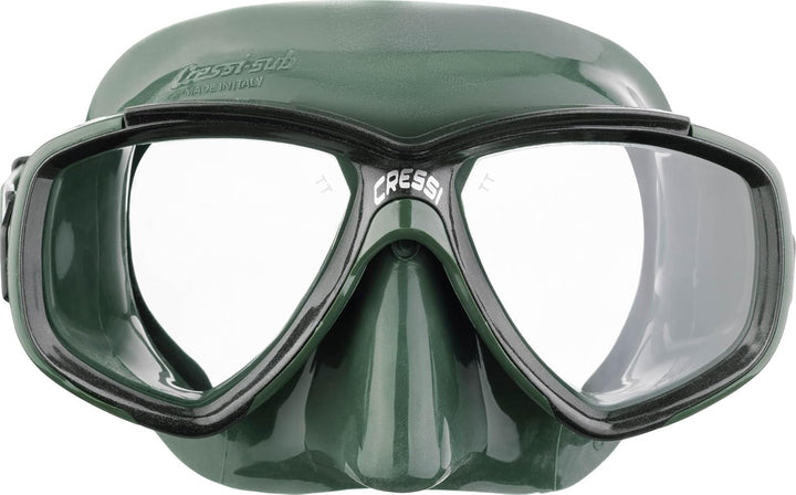 CRESSI Perla - Einzelne Maske oder Combi Set Maske + Schnorchel zum Tauchen und Schnorcheln, Einheit