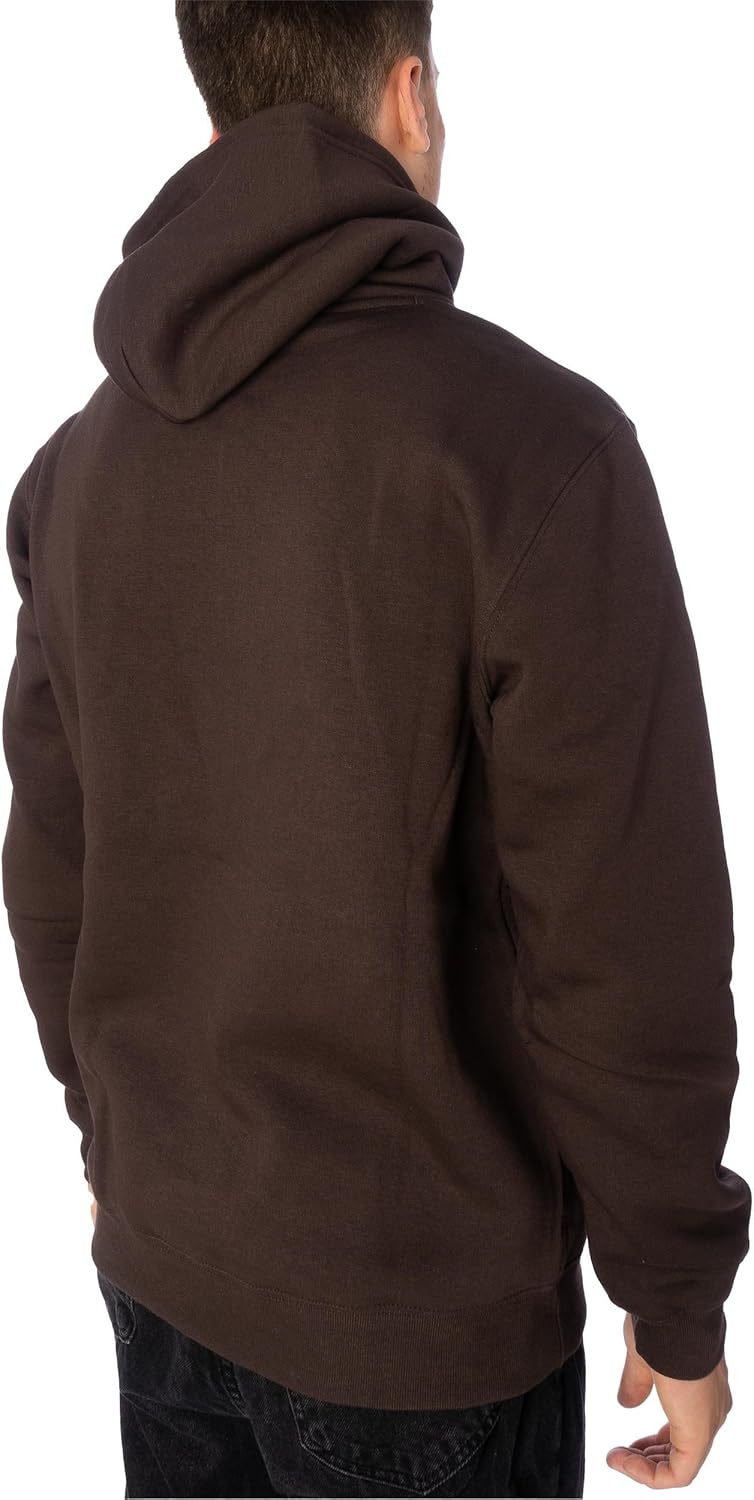 Champion Herren Legacy American Classics-Powerblend Fleece Kapuzenpullover S Braun, S Braun