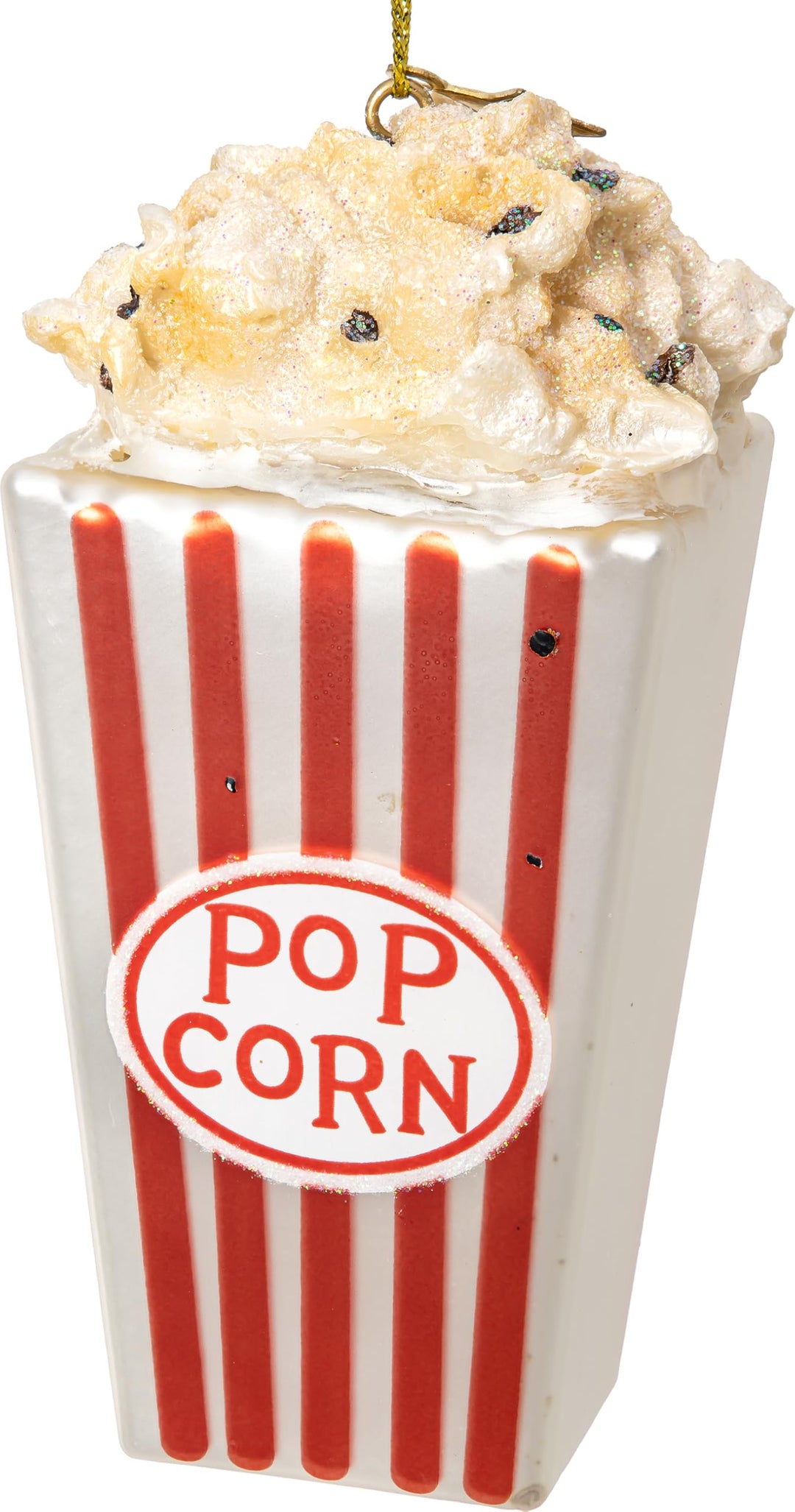 SIKORA Popcorn Tüte besondere Weihnachtskugel Glas Christbaumschmuck Deko Figur Weihnachten Anhänger