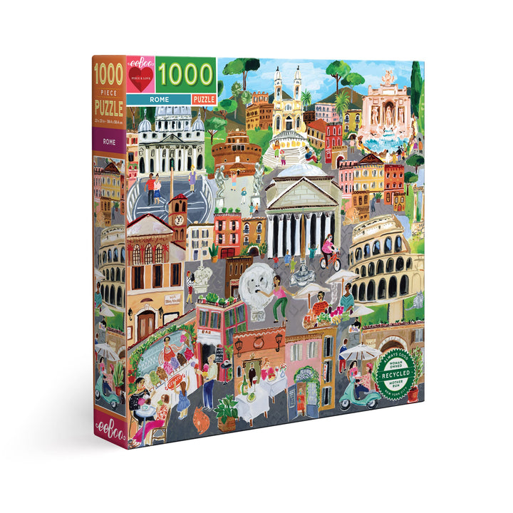 eeBoo - Puzzle 1000 pcs - Rome - (EPZTROM), Rom
