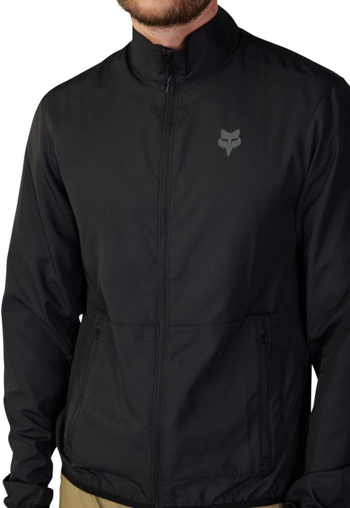 Fox Racing Herren Ranger Wind Jacket Windbreaker S Schwarz, S Schwarz