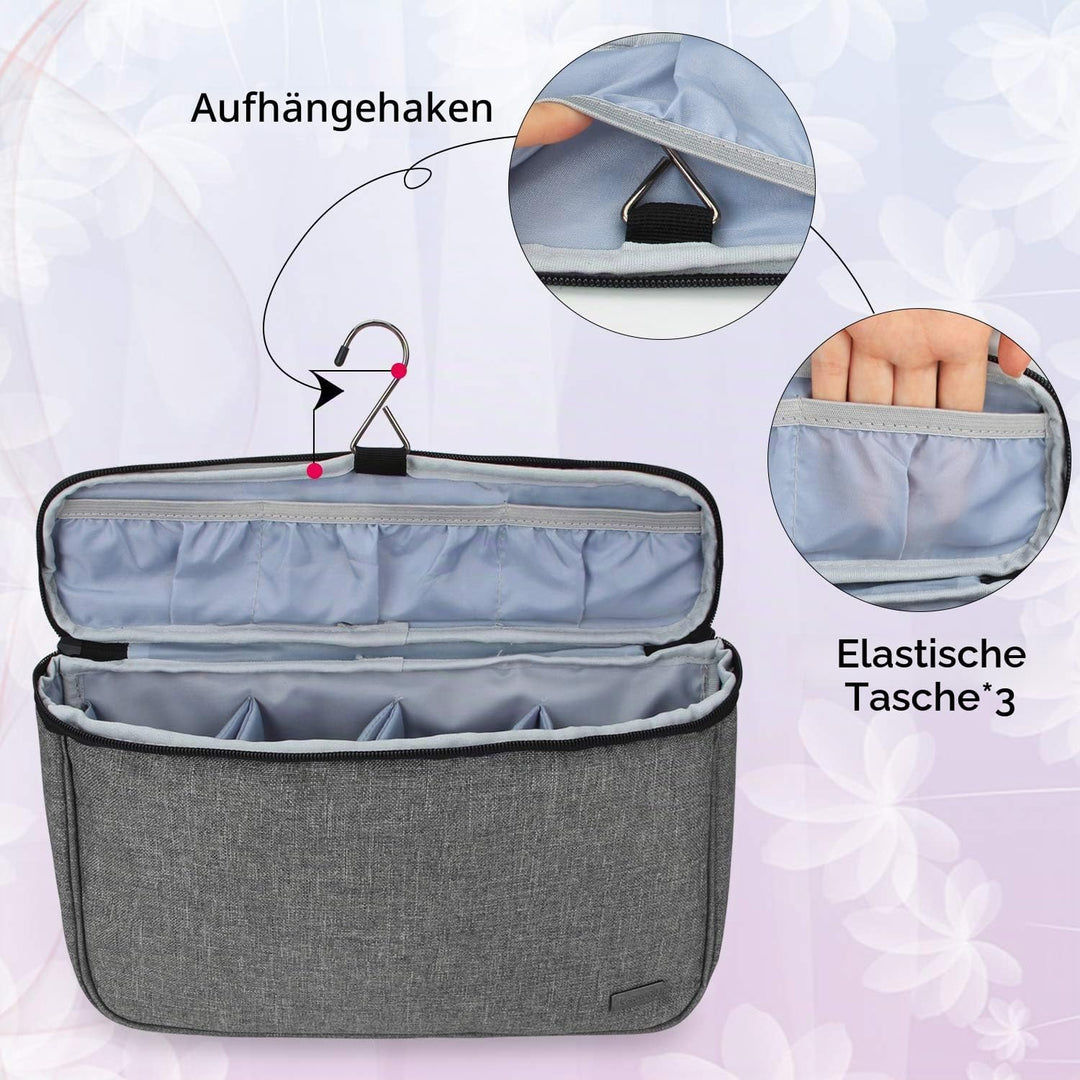 Teamoy Reise Tasche Für Dyson Airwrap Styler, Tragen Hülle für Dyson Airwrap Frisur-Werkzeug und umf