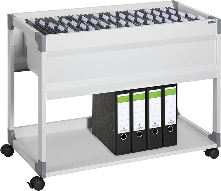 Durable System File Trolley 100 Multi, grau, 378510, Grau
