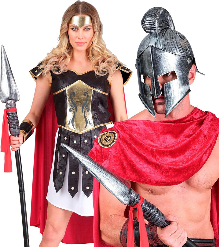 W WIDMANN MILANO Party Fashion - Zerlegbare Lanze, Accessoire für Ritter-, Soldaten-, römische Kostü