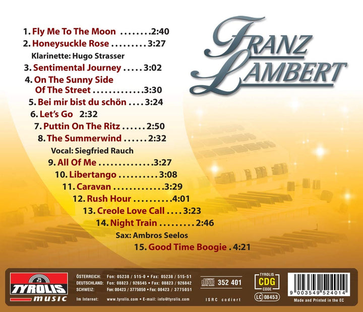 Let'S Swing, Audio-CD