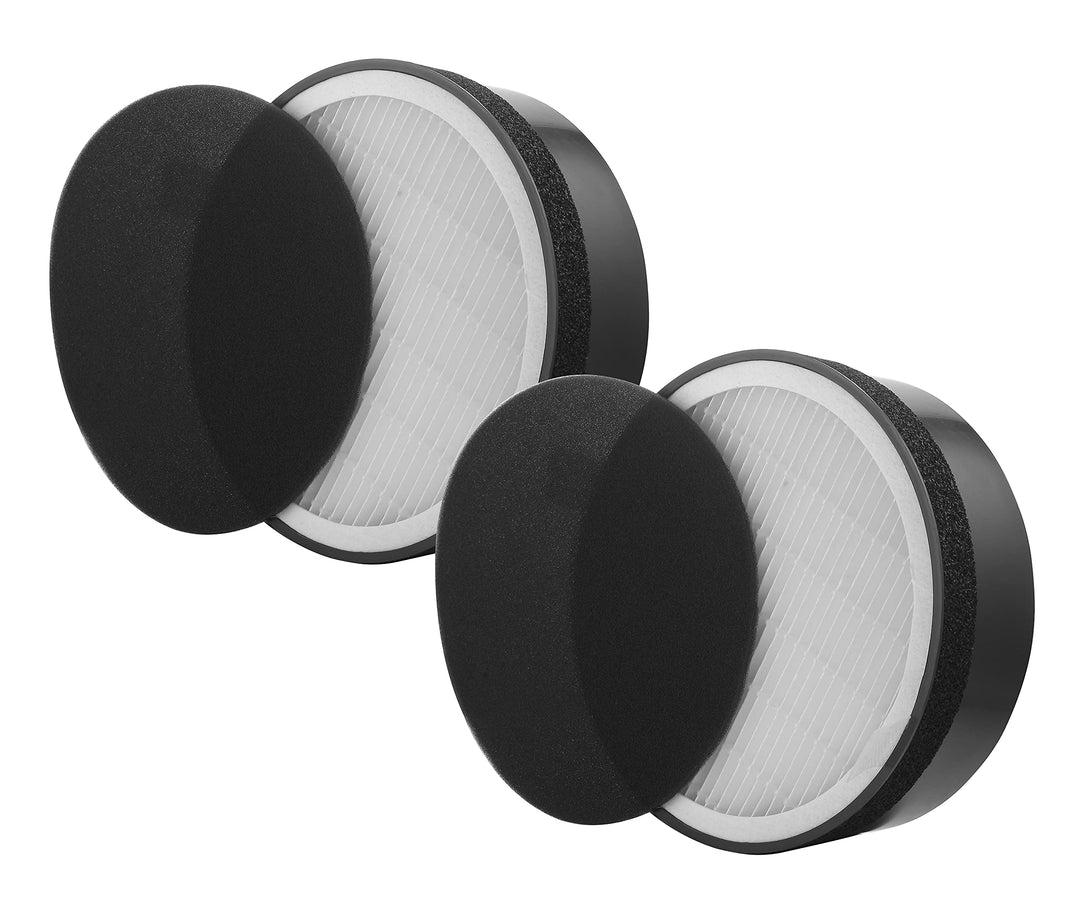 2x Ersatzfilterset kompatibel mit Levoit LV-H132 Luftreiniger, HEPA & Aktivkohlefilter Set, einsetzb