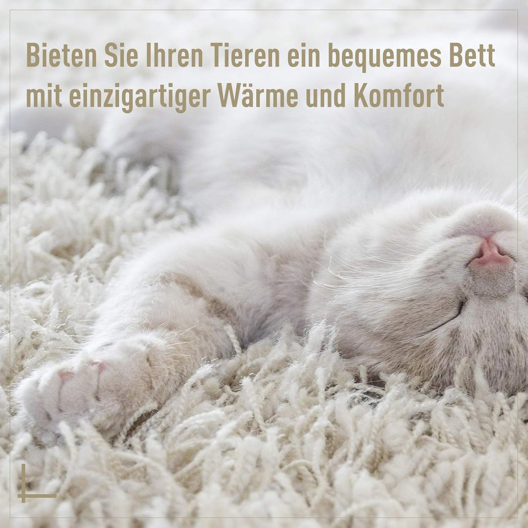 PawHut Rattan Katzenhöhle Katzenbett Katzenhaus mit Kissen Katzenzelt Haustierhaus für Katzen Hunde