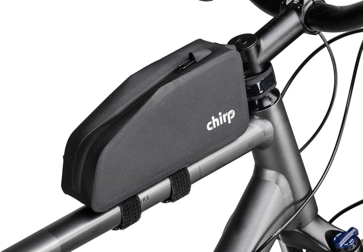 Chirp H2O Sport Oberrohrtasche 100% Wasserdicht 1 Liter Volumen Fahrradtasche universelle Klettbefes