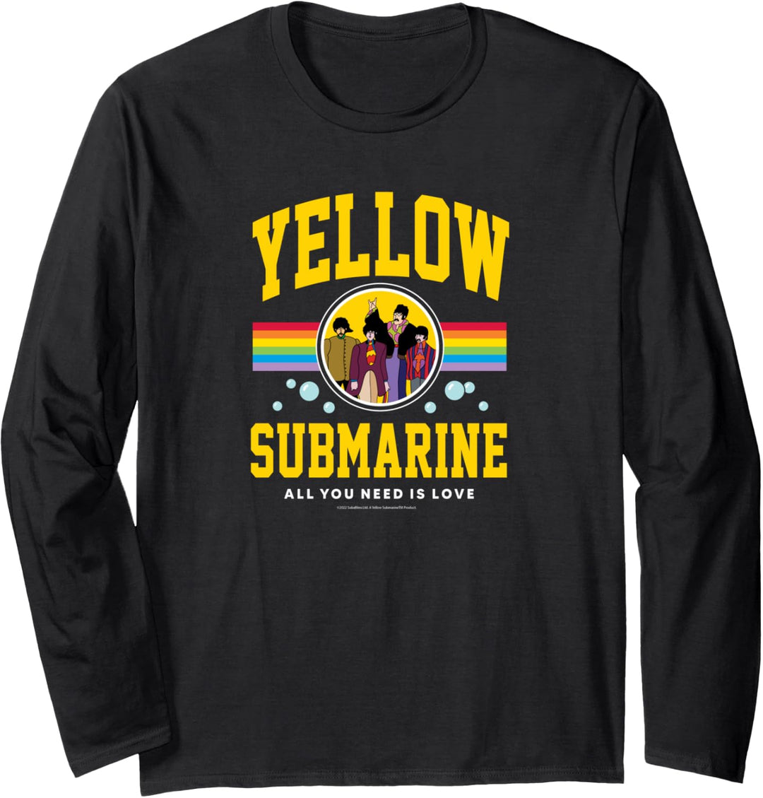 Die Beatles - Yellow Submarine Alles was du brauchst ist Liebe Langarmshirt