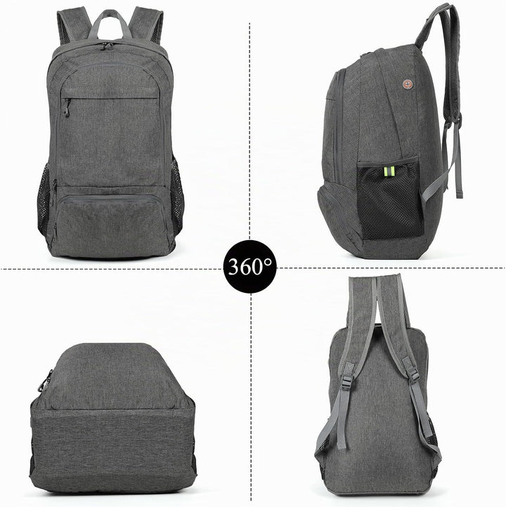 TANTOMI Wanderrucksack Ultraleicht Faltbarer Rucksack Klein, Packable Tagesrucksäcke Trekkingrucksac