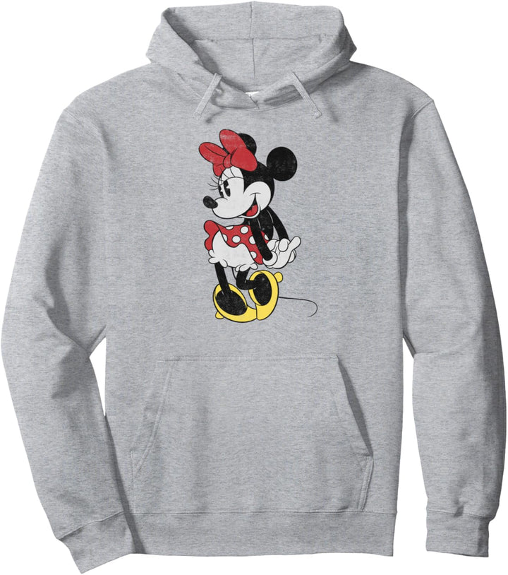 Disney Mickey And Friends Minnie Mouse Classic Portrait Pullover Hoodie