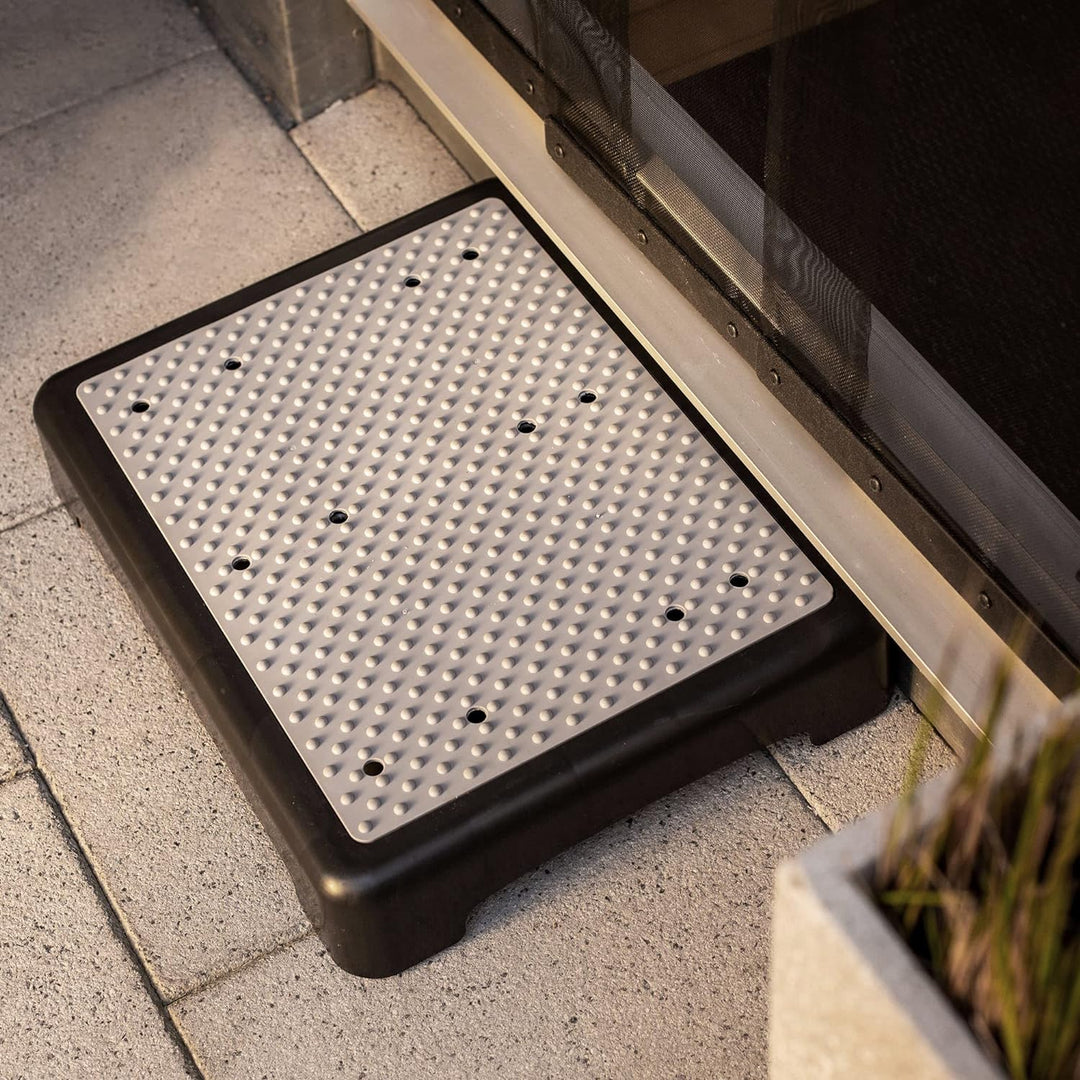 UPP Trittstufe Indoor & Outdoor bis 200 kg | Steighilfe für Senioren oder Fussbank für Kinder mit An