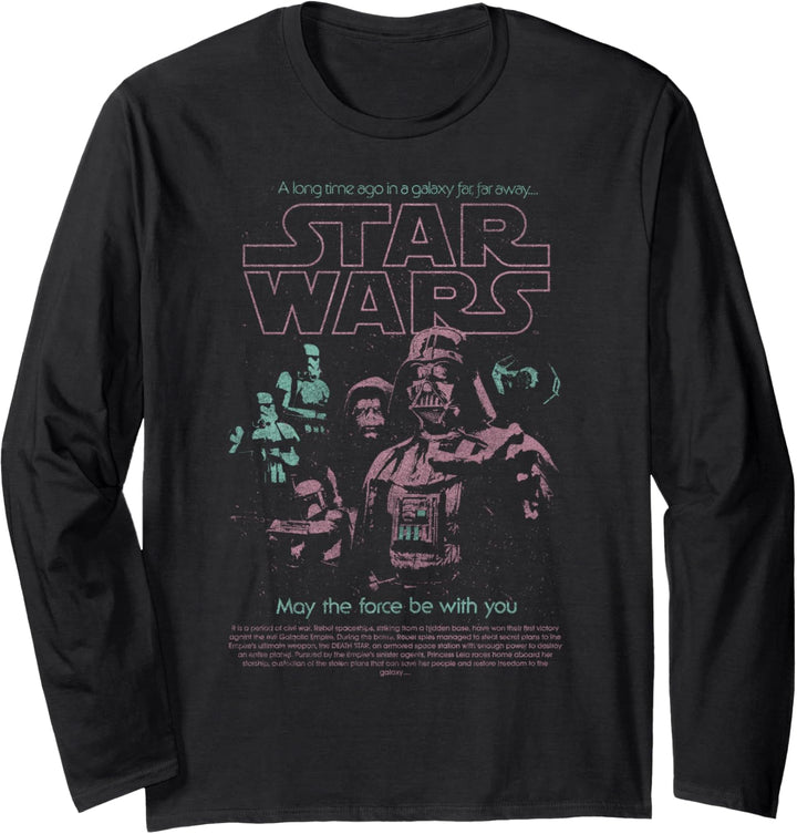 Star Wars Space Phantoms Poster Langarmshirt