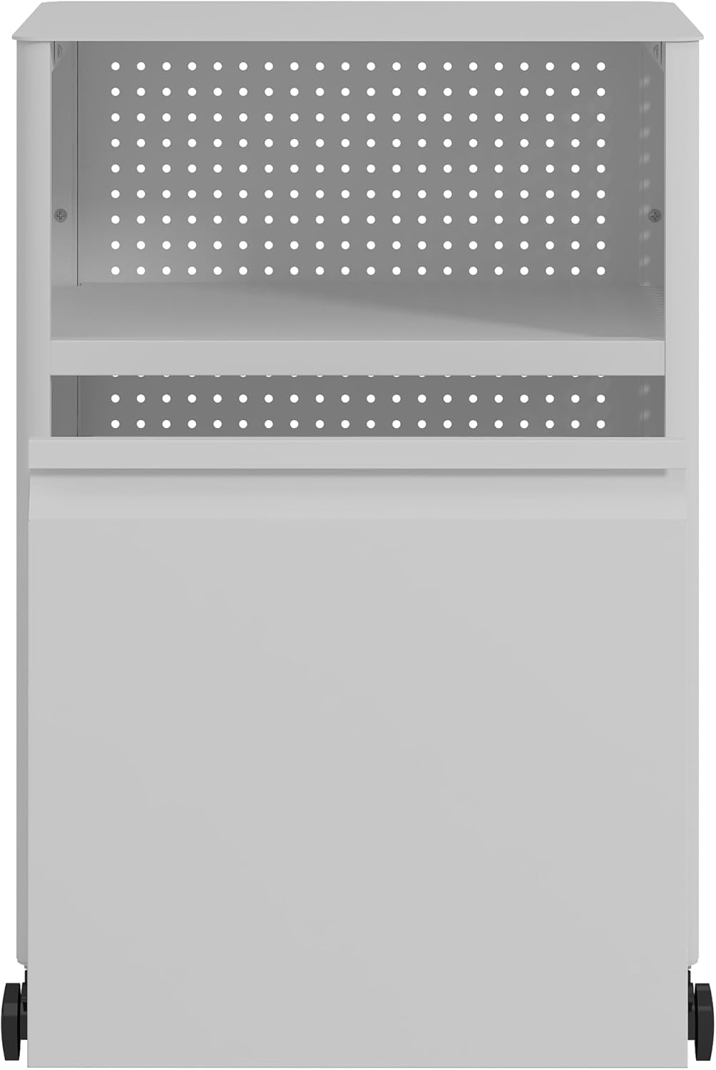 [en.casa] Rollcontainer mit Schublade Velvevn Aktenschrank mit 5 Rollen Büroschrank Metall 54 x 40 x