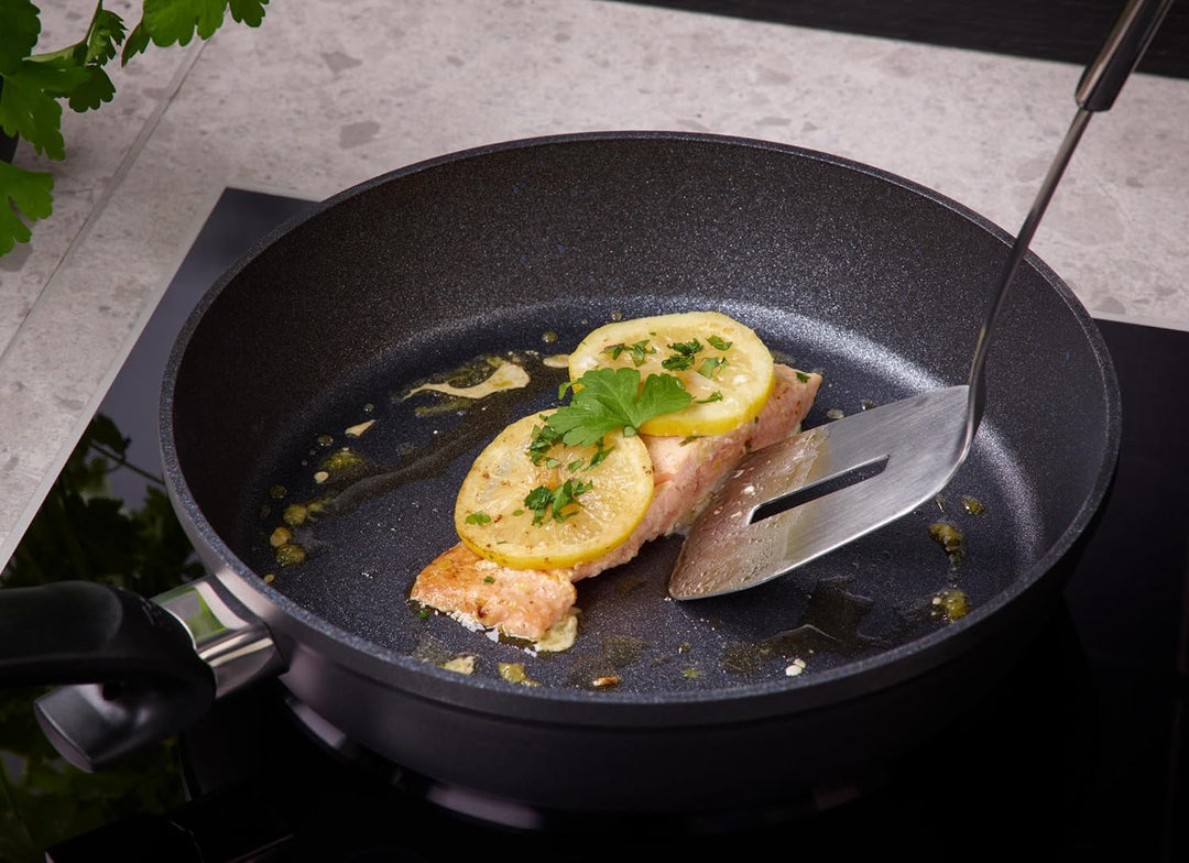 Fissler Adamant Comfort/Pfannen-Set 2-teilig (24 cm + 28 cm) – kratzfeste Aluminium-Bratpfannen mit