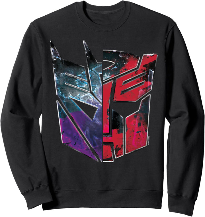 Transformers: War For Cybertron Decepticon Autobot Split Sweatshirt