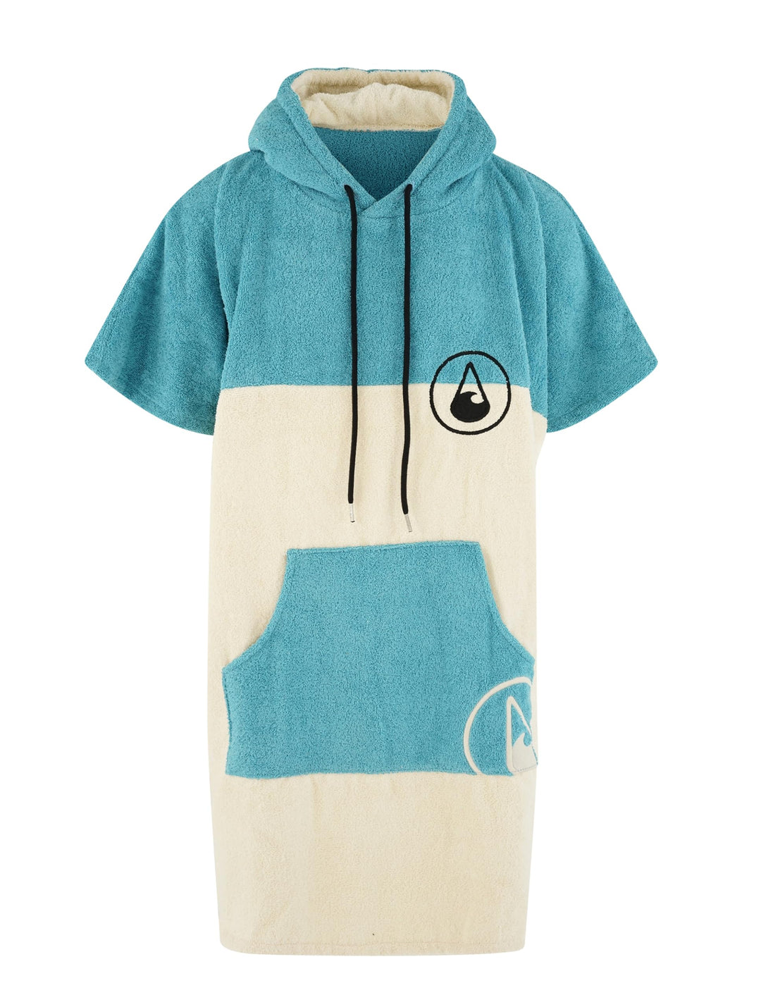 WAVE HAWAII Poncho Lagos Surfponcho 100% Baumwolle für Körpergrössen von 155-185 cm Umkleidehilfe fü