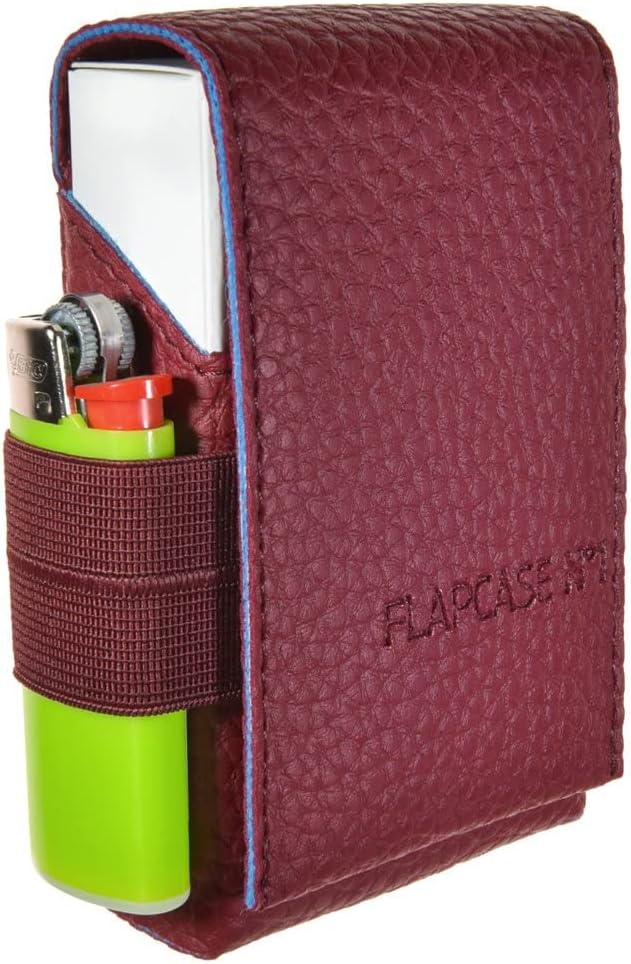 FLAPCASE N°1 • Grape Vine • Designer Zigarettenetui, Made in Austria, Leder vegan Zigarettenbox für