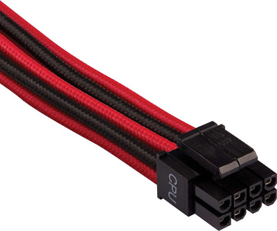 Corsair Premium Sleeved Netzteil Pro-Kabel-Set Typ4 (Generation 4-Serie) Rot/Schwarz Pro-Set Rot/Sch