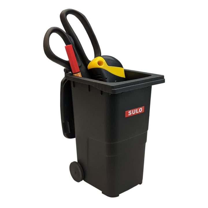 Sulo Mini-Mülltonne original grosse Ausführung 240 Liter GRAU Miniatur Behälter Aufbewahrung Tischmü
