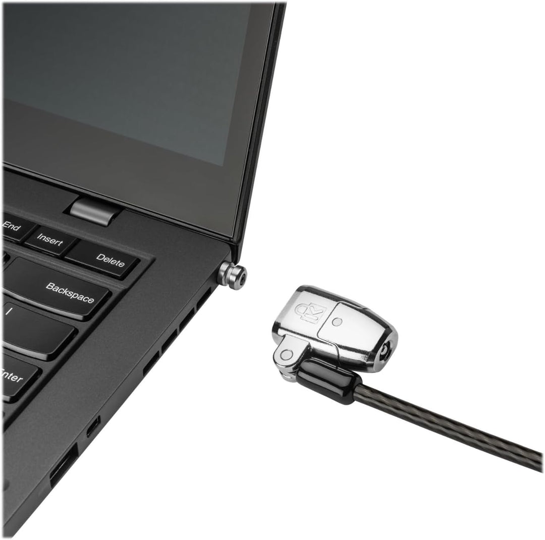 Kensington ClickSafe Universelles 2.0 3-in-1 Laptopschloss, Ideal für alle Laptops mit T-Bar, Nano o