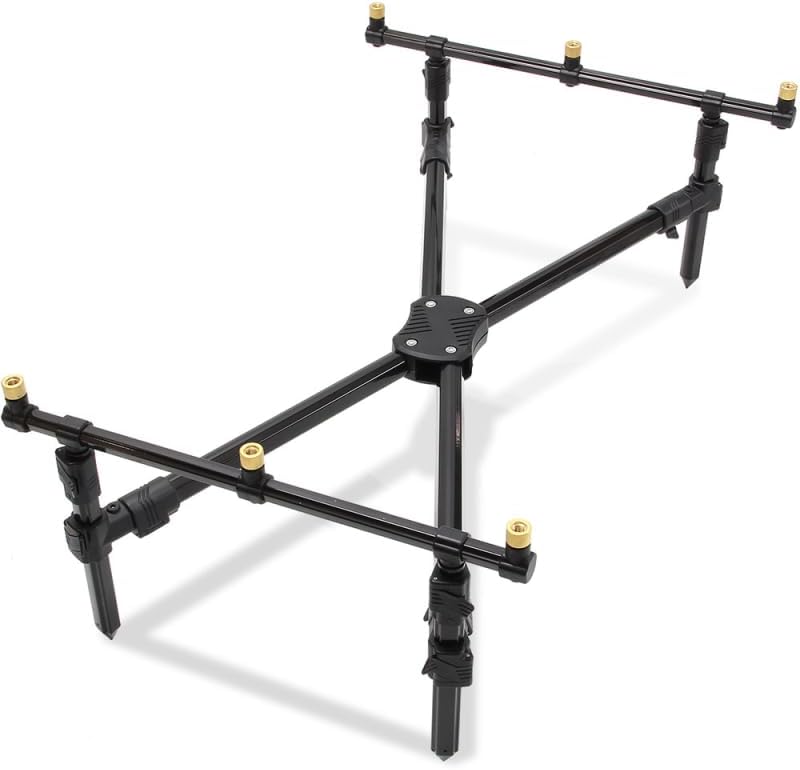 NGT Deluxe Cross Rod Pod & gepolsterte Tragetasche