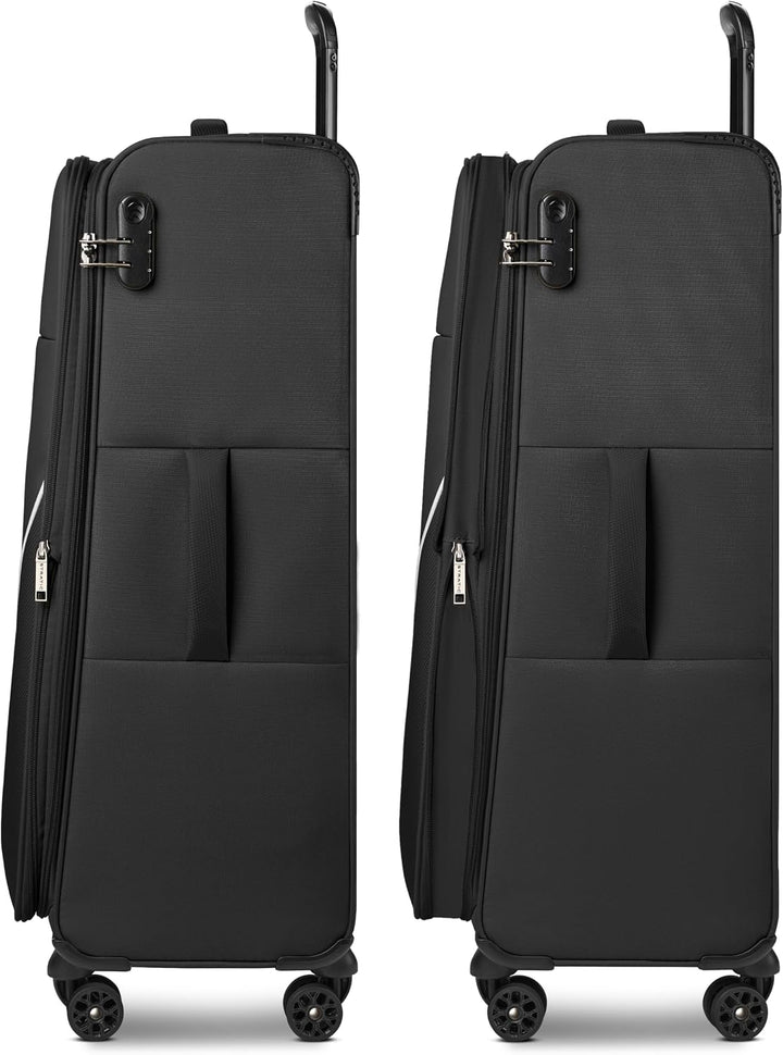 Stratic Check-in Koffer für Damen und Herren | grosser XL Trolley 51 x 31 x 76 cm aus hochwertigem,