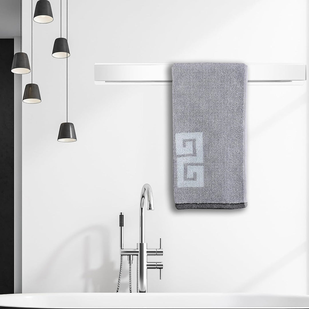 Badezimmer Handtuchstange Handtuchstange Selbstklebend oder Schraubmontage Edelstahl Wandmontierter