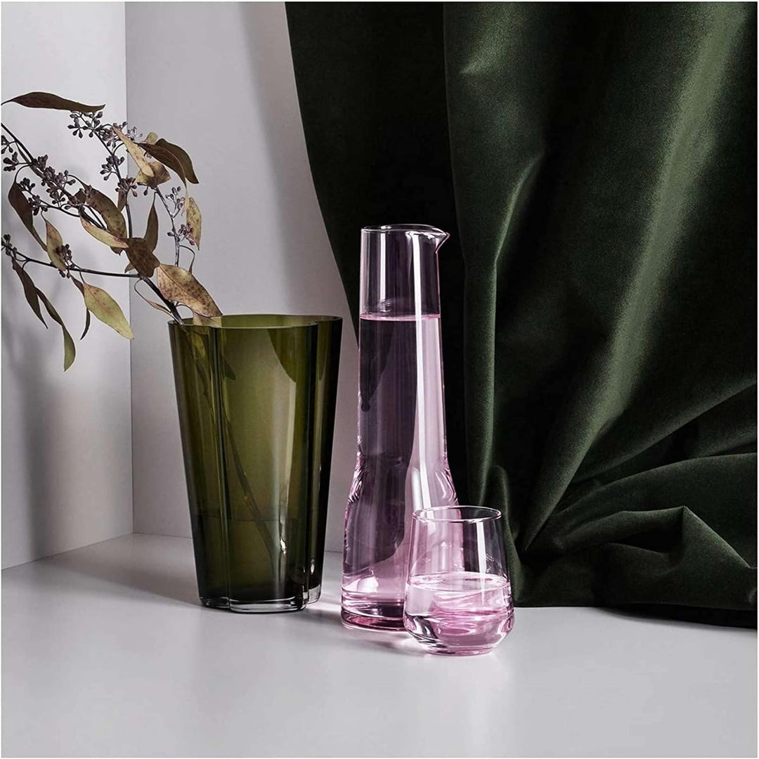 Iittala Vase Aalto 220 mm Grün aus Glas, 220 mm Grün