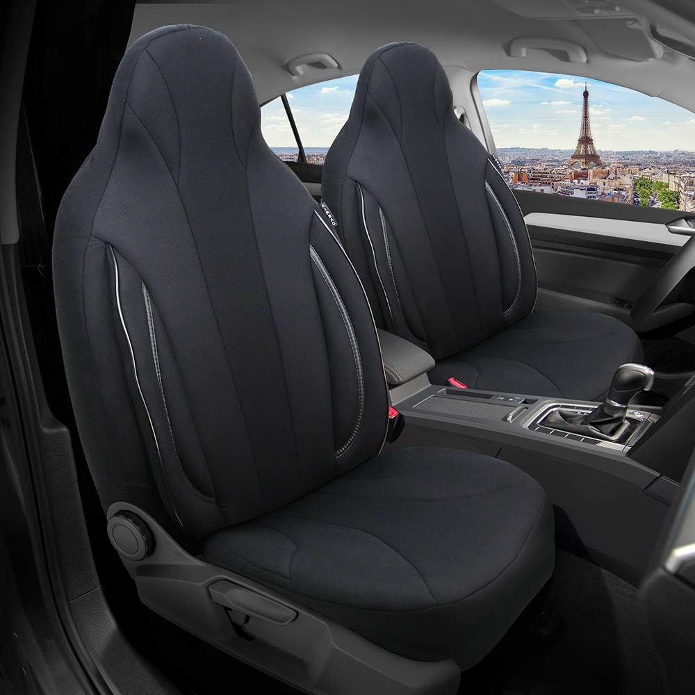 BREMER SITZBEZÜGE Mass Piloten Auto Schonbezüge kompatibel mit Skoda Karoq Fahrer & Beifahrer ab 201