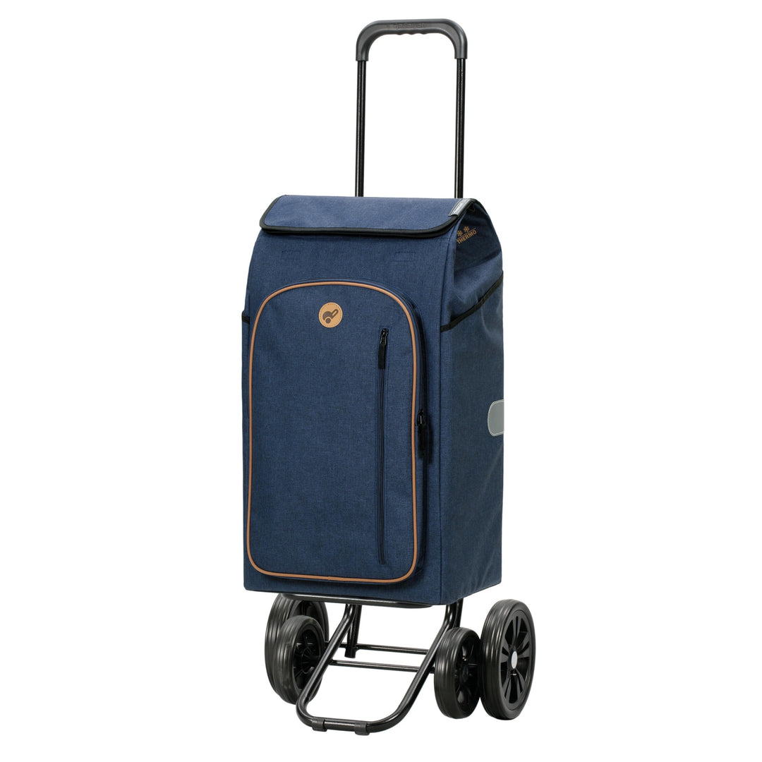 Andersen Einkaufstrolley - klappbar - 61 Liter - 4 Räder - mit Kühlfach - höhenverstellbar - belastb
