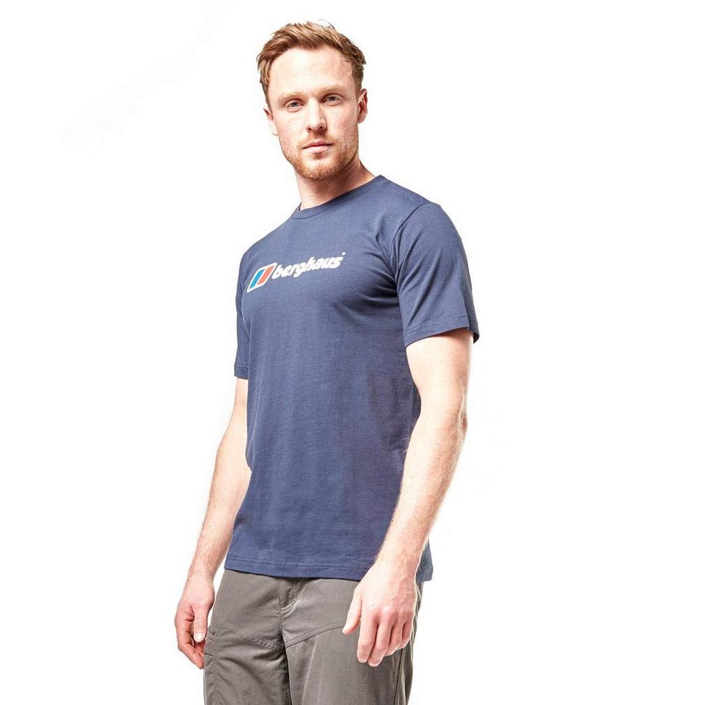 Berghaus Herren Big Corp Logo T-Shirt, Dusk