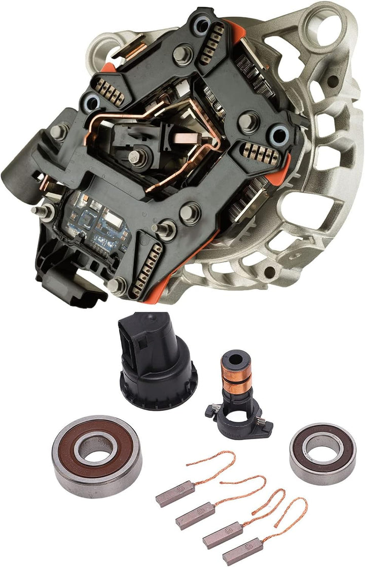 Lichtmaschine Reparatursatz Schleifringbürsten Lagersatz 230090 Ersatz für Bosch 0124515010 01245251