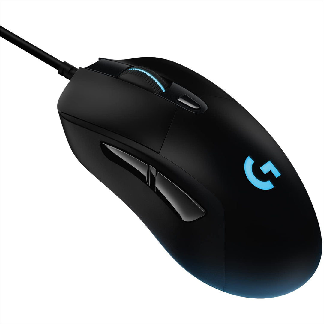 Logitech G403 HERO Gaming-Maus mit HERO 25K DPI Sensor, LIGHTSYNC RGB, geringes Gewicht von 87g und
