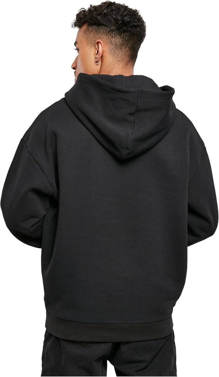 Build Your Brand Herren Ultra Heavy Cotton Box Hoody Kapuzenpullover S Schwarz, S Schwarz