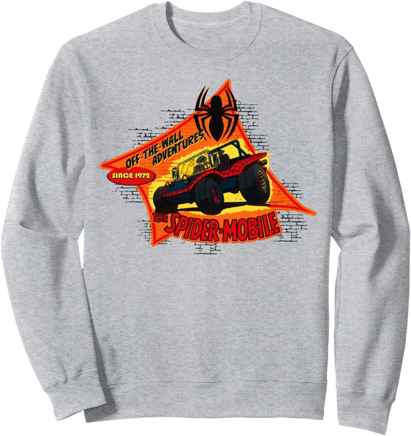 Marvel Spider-Man The Spider-Mobile Adventures Sweatshirt