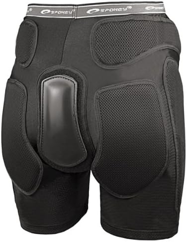 SPOKEY Unisex Protektorenhose Skihose Snowboardhose Snow, Schwarz L Schwarz, L Schwarz