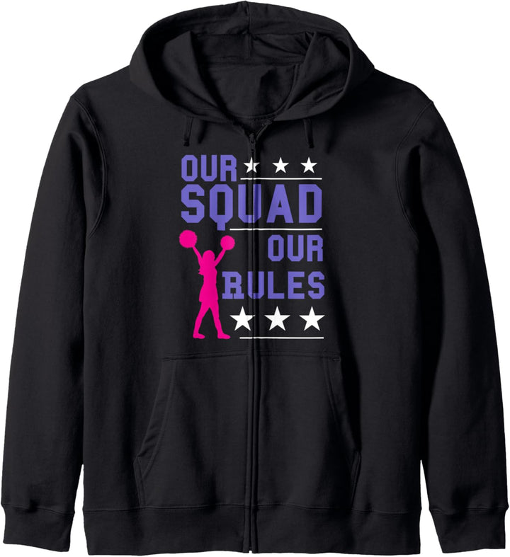 Cheerleader Cheer Tanz Cheerleading Squad Cooler Spruch Kapuzenjacke
