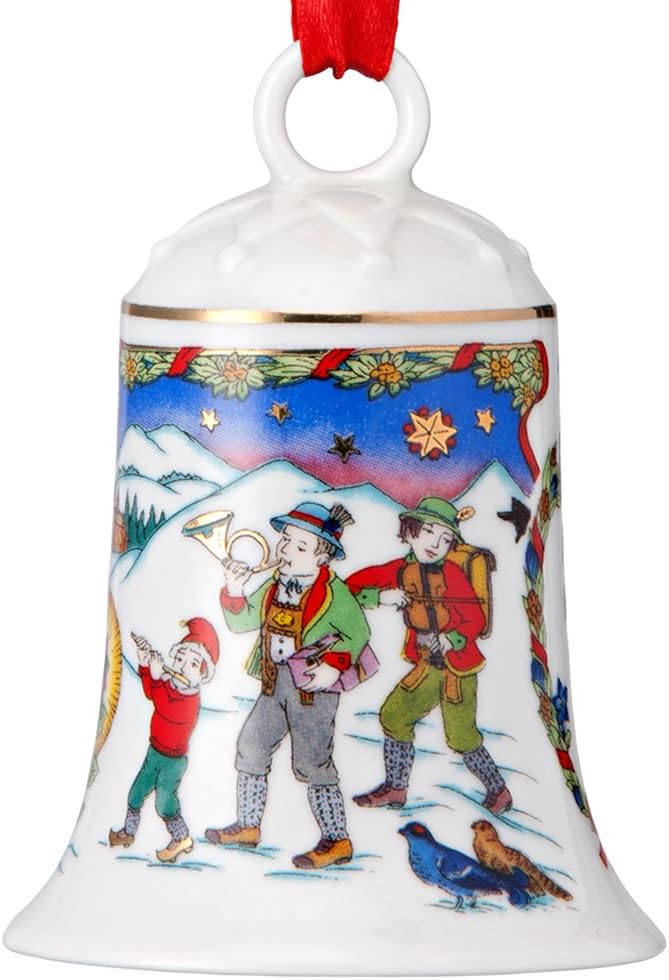 Hutschenreuther Porzellan-Glocke Weihnachten 2013